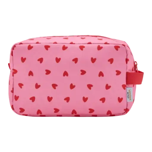 [WAGSKU119_002] Trousse de toilette "Coeurs" 