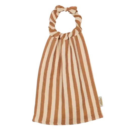 [WAGSKU030_011] Grand bavoir "cantine" - rayures larges