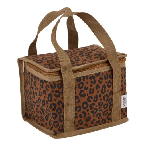 [WAGSKU059_005] Sac de transport isotherme "Caramel léopard"