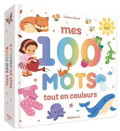 [AUZEV250005-1] Mes 100 mots tout en couleurs