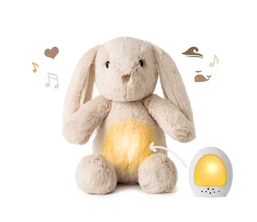 [CLO7703-BB] Peluche veilleuse LoveLight "Billy le lapin"