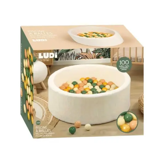 [LUD20022] Piscine à balles avec 100 balles incluses