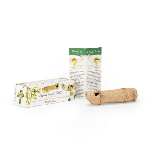 [MOU712462] Appeau en bois "chouette hulotte"