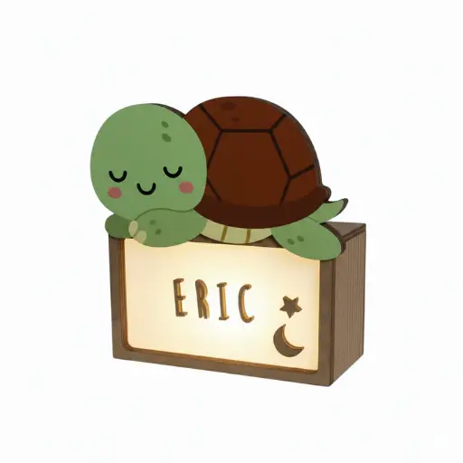 [VINLSP21] Lampe personnalisable "Tortue"