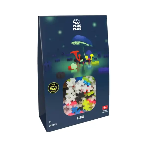 [PLU3975] Plus Plus set de 300 pièces "Glow"