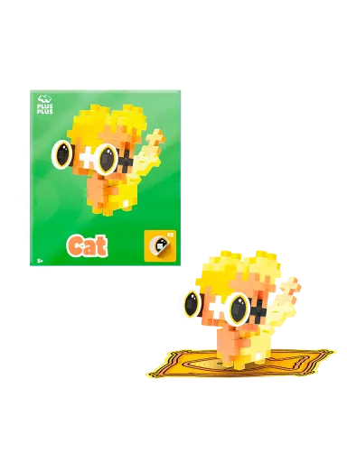 [PLU4370] Plus Plus sachet - Cat