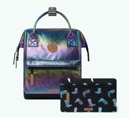 [CABMAUI] Sac à dos Cabaia avec deux pochettes interchangeables "Maui" taille S 