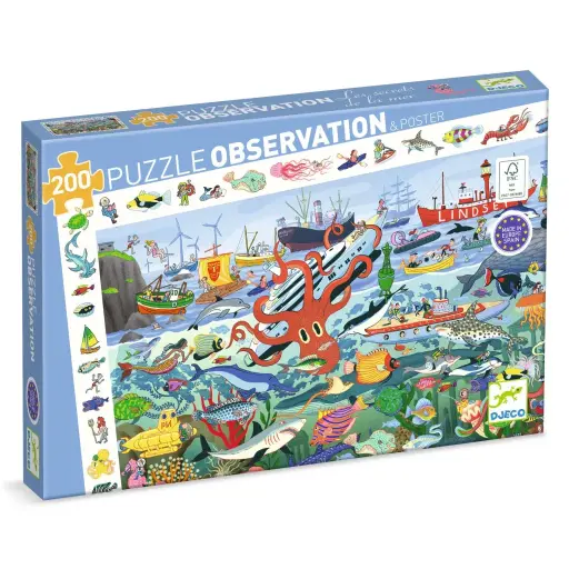 [DJ07460] Puzzle Observation "Les secrets de la mer" 