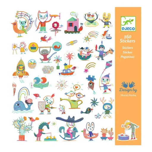 [DJ09318] Stickers "Gazette"