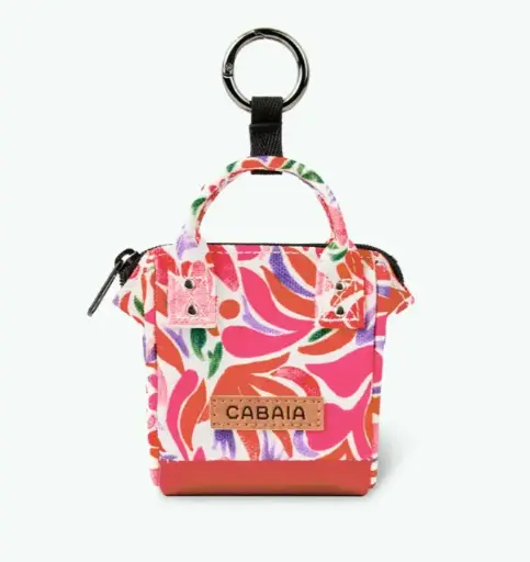 [CABSANTORINI] Porte-clé pico Cabaia petite pochette "Santorini"