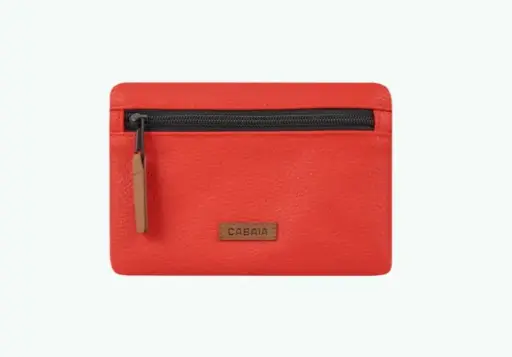 [CABREDBEACH] Pochette Cabaia taille M "Red Beach"