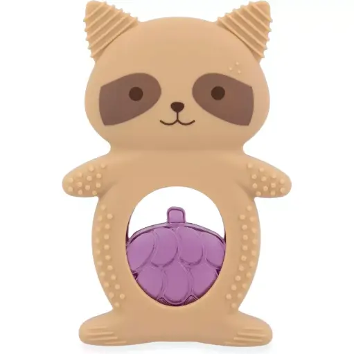 [KALK208003] Duo d'anneau de dentition "Raton laveur"