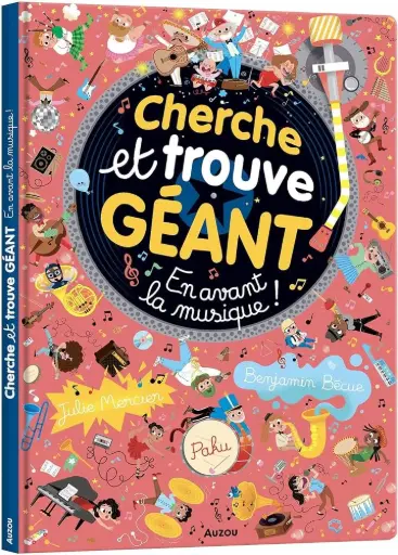 [AUZAC210037-1] Cherche et trouve géant "En avant la musique"