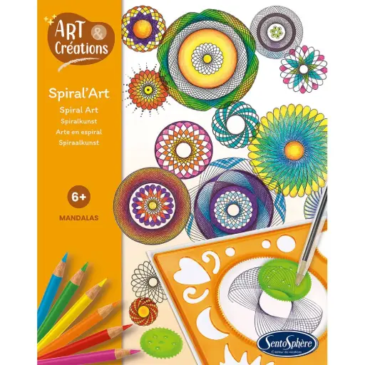 [SEN20810] Coffret mandalas "Spiral'Art"
