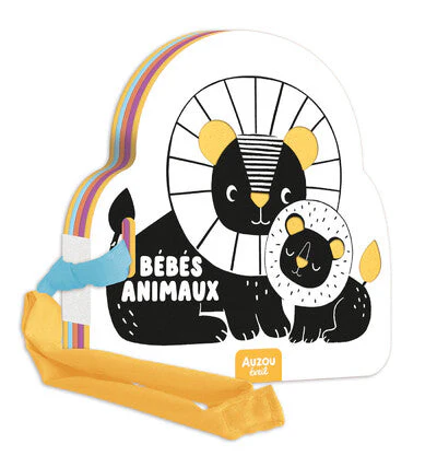 [AUZEV240025-1] Mon livre-poussette "Bébés animaux"