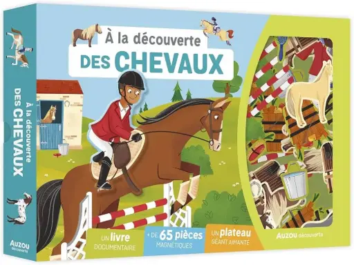 [AUZDO210019-1] Coffret "A la découverte des chevaux"